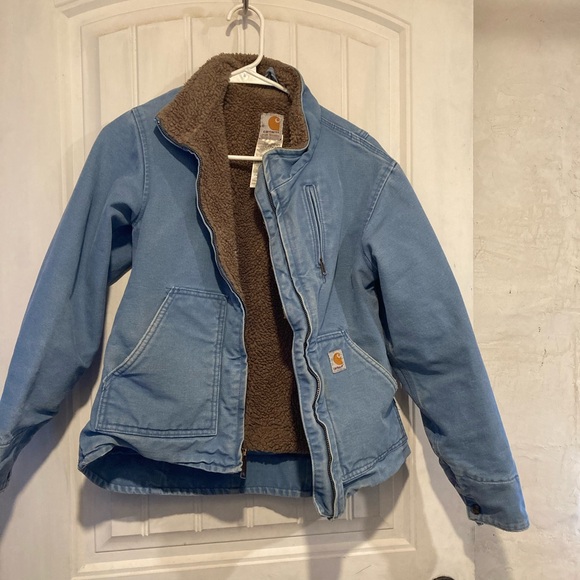 Carhartt blue coat xs - Picture 2 of 5